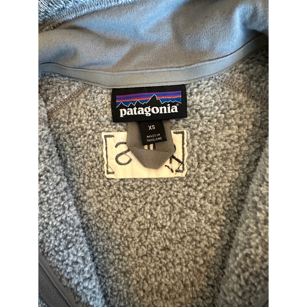 Patagonia Better Sweater 1/4 Zip Fleece Pullover Grey Heather Womens XS - Picture 4 of 9